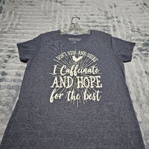 Womens Farm Fed T-shirt size Large